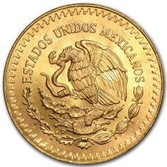 Золотая инвестиционная монета Мексики "Либертад" 1/2 унции 1981 год